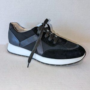 Munro Piper Sneaker (Women) Black Suede, 10.5M